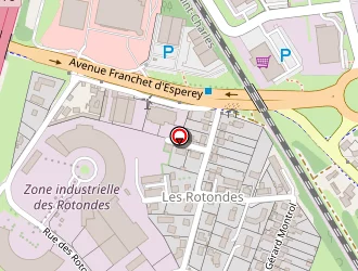 Carte de Espace Sémard à Châtenoy-le-royal