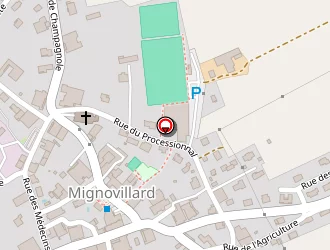 Carte de Navand Jérôme à Mignovillard