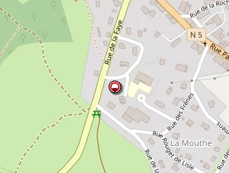 Carte de Lebas à Montrond