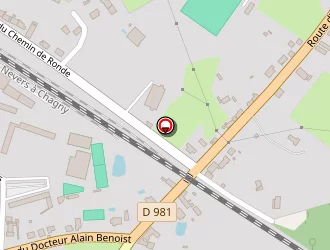 Carte de La Poste à Luzy