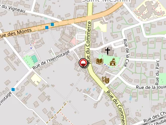 Carte de Presbytère à Saint-mesmin