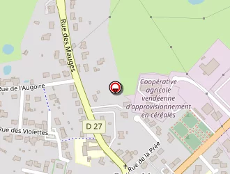 Carte de Salle Du Parc à Saint-mesmin