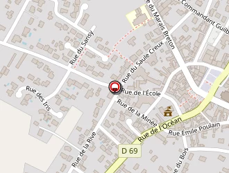 Carte de Plan D'eau De Soullans à Soullans