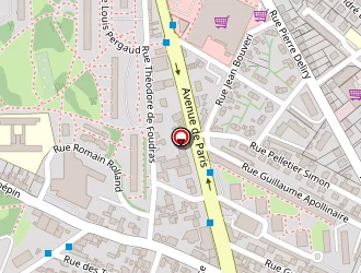 Carte de Association Tapage Rock à Chalon-sur-saône