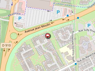 Carte de Allo Appel Chatellerault Noë Taxi à Châtellerault