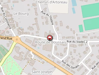 Carte de Maison De Retraite Saint Joseph à Chiché