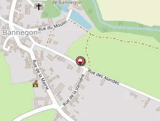 Carte de Ecole Primaire à Bannegon