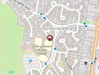 Carte de Centre De Loisirs Municipal à Châtellerault