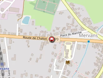 Carte de Mairie à Mervans