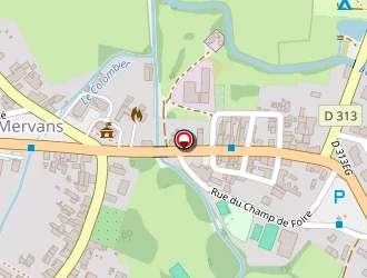 Carte de Pharmacie Du Marché à Mervans