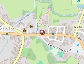 Carte de Labouriaux Pascal à Mervans