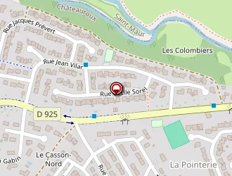 Carte de Wasek Alain à Châteauroux