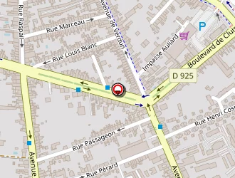 Carte de Varret Marc à Châteauroux