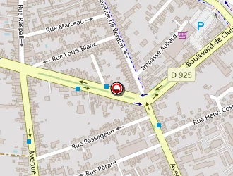 Carte de Aurouet Pierre à Châteauroux