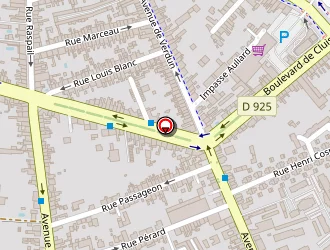 Carte de Laserphot à Châteauroux