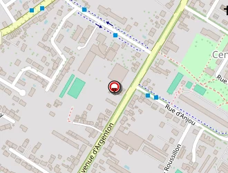 Carte de Cda 36 à Châteauroux