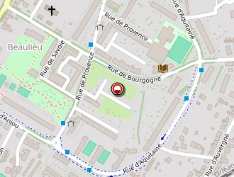 Carte de Pact 36 à Châteauroux