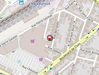 Carte de Relais De Tout Vent à Châteauroux