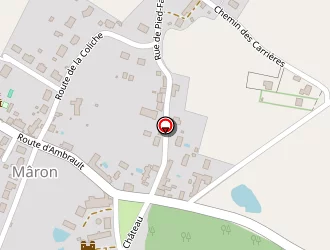 Carte de Penot Pierre (ets) à Mâron