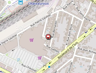 Carte de Gablin Cyndie à Châteauroux