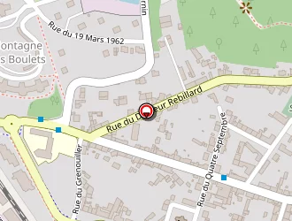 Carte de Espace Sfr à Creusot (le)