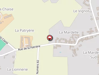 Carte de Guinault Jacky à Martizay