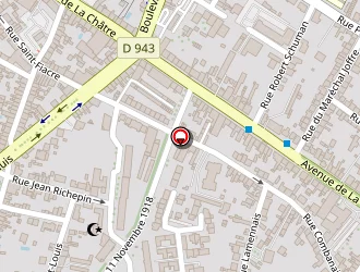 Carte de Zaouia Adel à Châteauroux