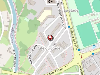 Carte de Espace Bureau à Chalon-sur-saône