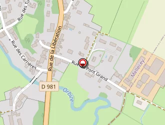 Carte de Boucher à Mellecey