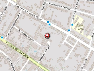 Carte de Le Boischaut à Châteauroux