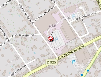 Carte de Carrefour Market à Châteauroux