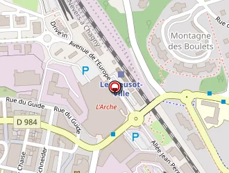 Carte de La Poste à Creusot (le)