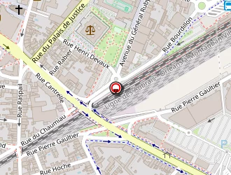 Carte de Chinatown à Châteauroux