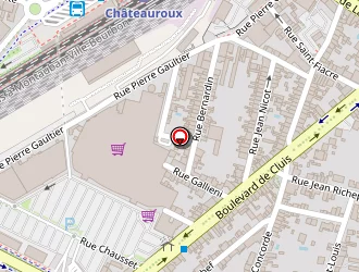 Carte de Levis Patrice à Châteauroux