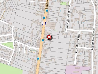 Carte de Jamain à Châtellerault