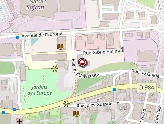 Carte de Adrea Mutuelle à Creusot (le)