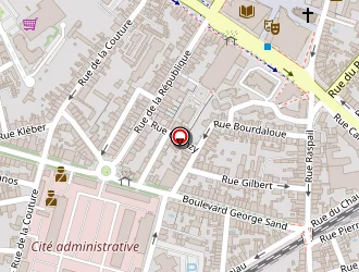 Carte de Greffe Des Associations à Châteauroux