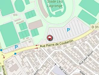 Carte de Stade Léo Lagrange à Chalon-sur-saône