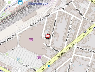 Carte de Mister Minit à Châteauroux