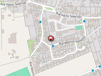 Carte de Boubeghla à Châtellerault