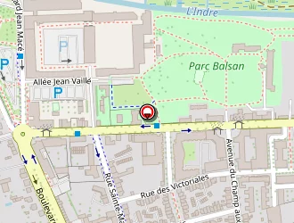 Carte de L Hippodrome à Châteauroux