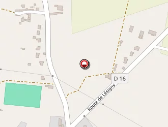 Carte de Ecole à Coussay-les-bois