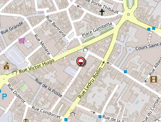 Carte de Relay à Châteauroux