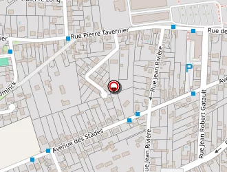 Carte de Baluteau à Châtellerault