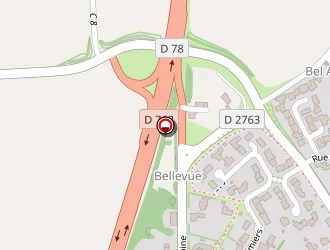 Carte de Rousse Richard à Saligny