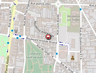 Carte de Serres Municipales à Châtellerault