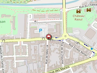 Carte de Casseau Béatrice à Châteauroux