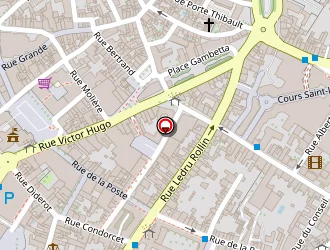 Carte de Opticien Krys à Châteauroux