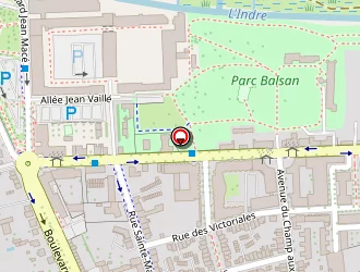 Carte de Marty Coiff'domicile à Châteauroux