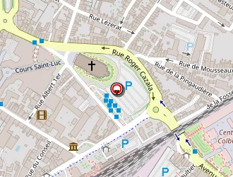 Carte de Adress' Immo à Châteauroux